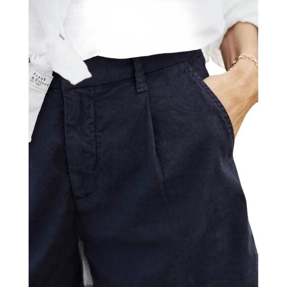 NEW FRANK & EILEEN waterford walking short in navy - Picture 4 of 6